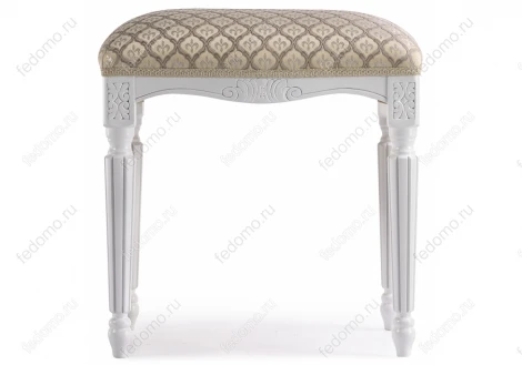 Банкетка Woodville Беттино белый / бежевый 450646