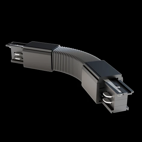 Коннектор гибкий Trinity черный (трехфазный) Maytoni Technical TRA005CF-31B (220V)