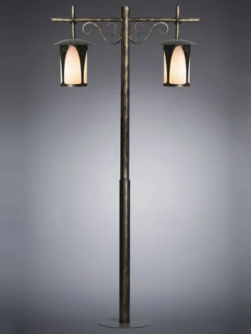 Наземный фонарь Русские фонари Borneo 160-62/bg-02 (220V, ковка)