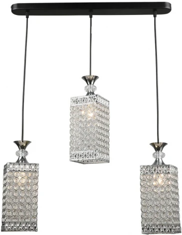 Подвесной светильник Wedo Light Adola WD3609/3P-BK-CR-CL