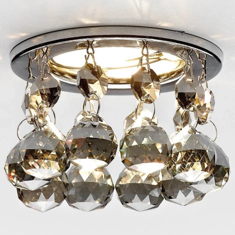 Встраиваемый точечный светильник Ambrella K2051 K2051C KF/CH