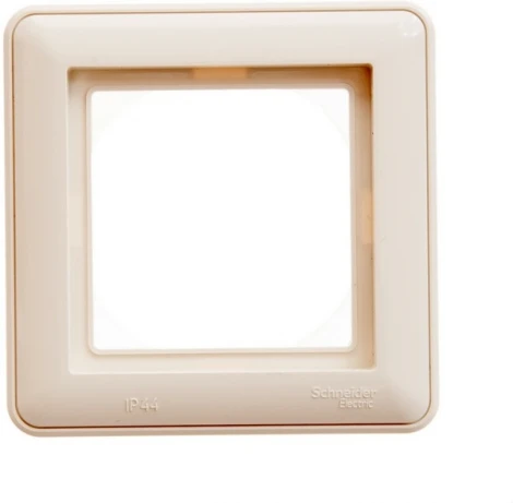 Рамка на 1 пост (слоновая кость) IP44 Systeme Electric W59 KD-1B-28