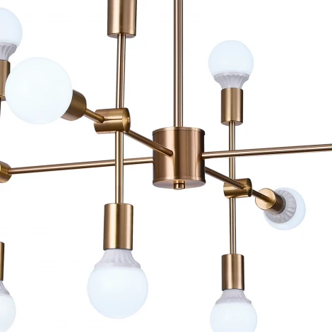 Потолочная люстра Natali Kovaltseva Loft Lux 75130/8C GOLD