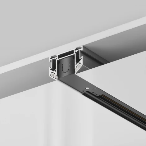 Профиль для монтажа Trinity в натяжной ПВХ потолок, 2м (однофазный) Maytoni Technical TRA005MP-312S