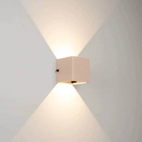 Архитектурная подсветка LGD-PERAN-WALL-S120x120-6W Warm3000 (Light ivory, 0-80 deg, 230V) (Arlight, IP65 Бетон) 061760