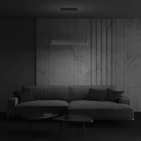 Подвесной линейный светильник Step 3000K 1x23Вт 120° LED Maytoni Technical P010PL-L23G3K (220V, на тросе)