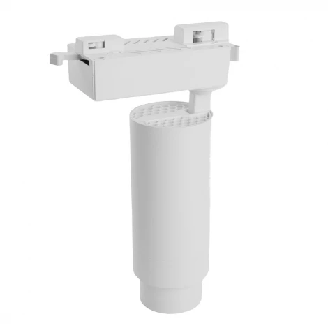 Трековый светодиодный светильник однофазный Feron AL137 51173 12W 4000K белый, изменяемый угол освещения