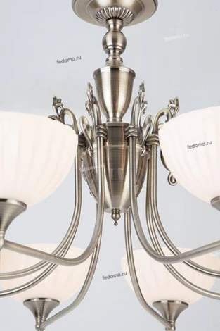 Потолочная люстра Eurosvet Lira 60053/8 античная бронза