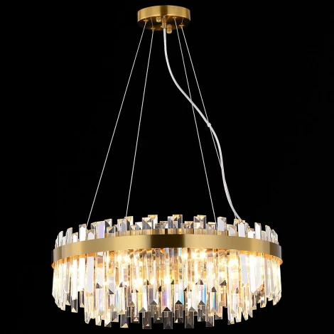 Подвесная люстра ILLUMICO IL5189-8PLS-29 BRASS MIRAGE