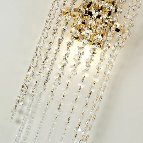 Настенный светильник Favourite Monilibus 4015-3W (220V, хрусталь, подвески)