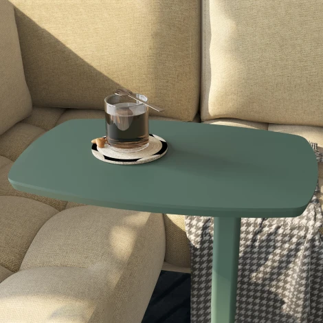 Стол придиванный Дей зеленый/зеленый Mebelik 009438