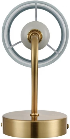 Бра Lumion Anri 6590/1W латунь/мятный зеленый, металл, керамика/текстиль E14 1*40W 220V