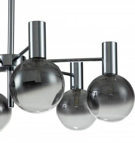 Люстра потолочная на штанге Collana V000224 (13015/6R Chrome) (220V, шар)