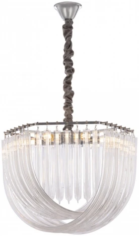 Подвесная люстра Arte Milano AM-97378 S.97378.D500.H380.E14.6 Ni (220V, на цепи)