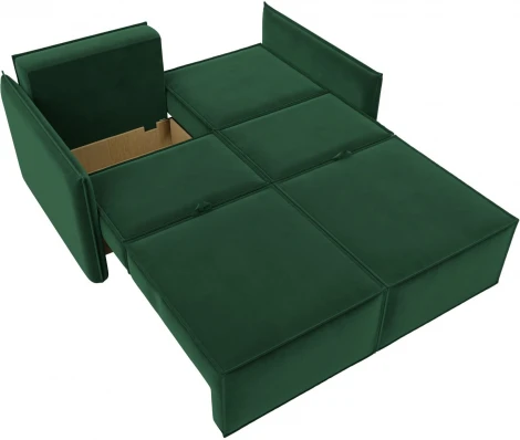 Диван прямой Либерти мини (Зеленый/Велюр) Лига Диванов арт.121896