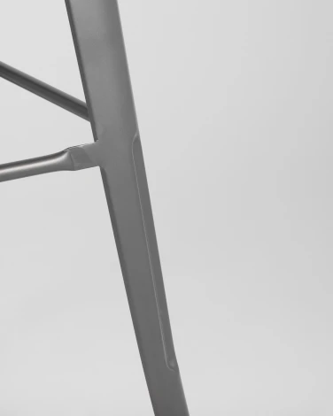 Стул барный Stool Group TOLIX серебристый матовый УТ000000495