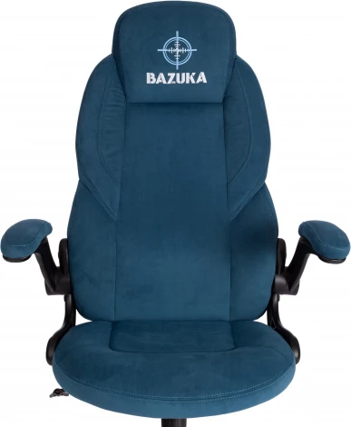 Компьютерное кресло игровое Tetchair BAZUKA (Флок/Синий)