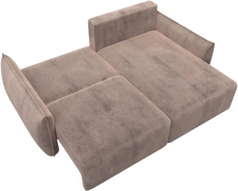 Диван угловой Лига-051 НПБ угол универсальный Лига Диванов (Велюр) арт.128652