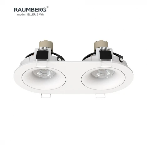 Встраиваемый светильник Raumberg Eller2Wh White (DE-2002)
