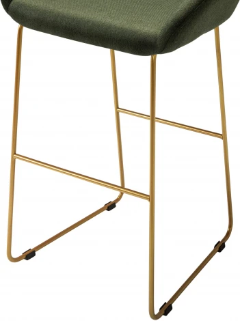 Кресло Бар. Kent темно-зеленый/Линк золото R-Home арт.410219121h_ТмЗел_золото_БАР