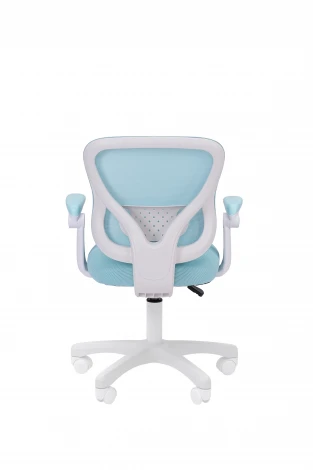 Кресло детское компьютерное CHAIRMAN CH106 голубой