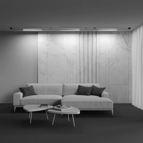 Трековый светильник ременной Maytoni Basis Parity TR129B-24W3K-W 48V 3000K 24Вт белый (LED)