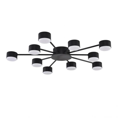 Потолочная люстра Lumion Torina 8344/10C черный, металл GX53 LED 10*7W 220V