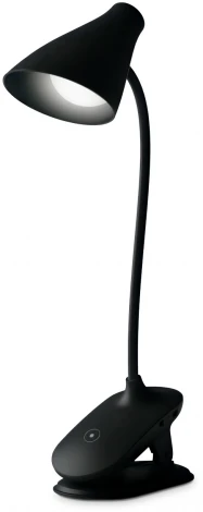 Офисная настольная лампа светодиодная, на прищепке Ambrella DESK DE707 (220V, выключатель)