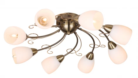 Потолочная люстра Silver Light Spiral 211.53.8