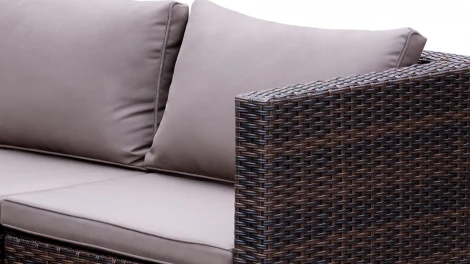 Комплект плетеной мебели Afina  AFM-825AL Brown