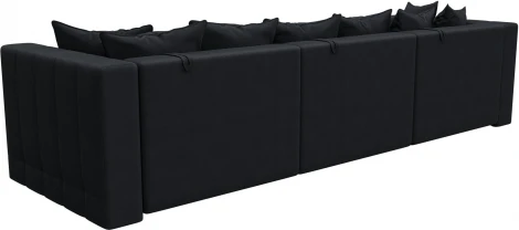 Диван прямой Лига-052 НПБ Лонг Лига Диванов (Замша) арт.128791