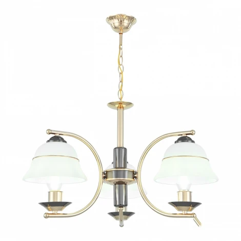 Подвесная люстра Arte Milano Florentia-1240 301240/3 Bk/Gd (220V, на цепи)