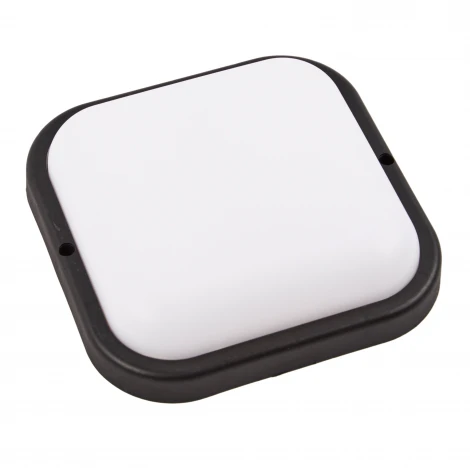 Светильник светодиодный влагозащищенный квадрат, 4000K Volpe ULW-Q229 18W/4000K IP65 BLACK