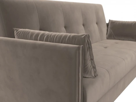 Диван-книжка Лига-018 (Коричневый/Велюр) Лига Диванов арт.117843