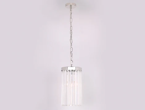 Подвесной светильник Newport 10110 10111/S (220V, хрусталь, на цепи, круглые)