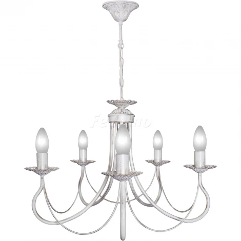 Люстра подвесная Day&Night, 5 ламп, белый с золотом