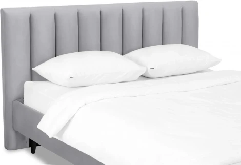 Кровать Queen II Sofia L 1600 ОГОГО (арт.577479), (Ткань/Серый)