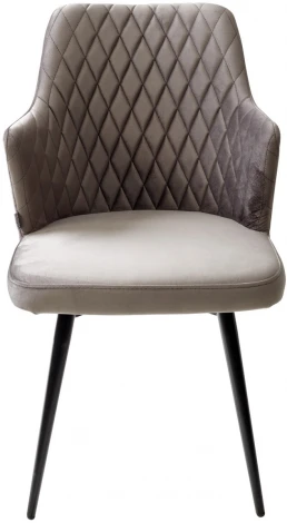 Стул HERMAN 360 град. ГРАФИТ #14, велюр / черный каркас M-City 461MC04746