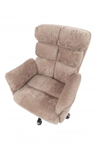 Кресло Chairman Home 433 Россия ткань S темно-бежевый 7210897