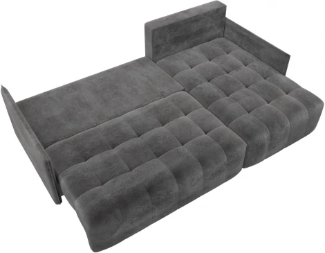 Диван угловой Лига-054 НПБ угол универсальный Лига Диванов (Велюр) арт.129036