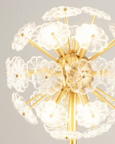 Интерьерная настольная лампа с выключателем Moderli Selectra V10231-6T