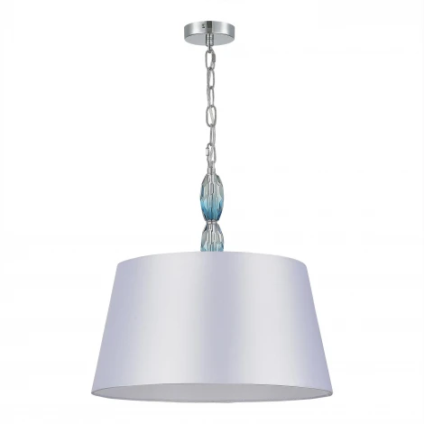 Подвесной светильник ST Luce Lingotti SL1759.103.03 Хром, Голубой/Белый E27 3*40W (220V, на проводе)