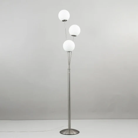 Торшер Матовый Хром Томми CL102934 (220V, шар)