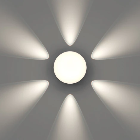 Настенный уличный светильник светодиодный Favourite Option 4853-1W LEDx12W 3000K IP65