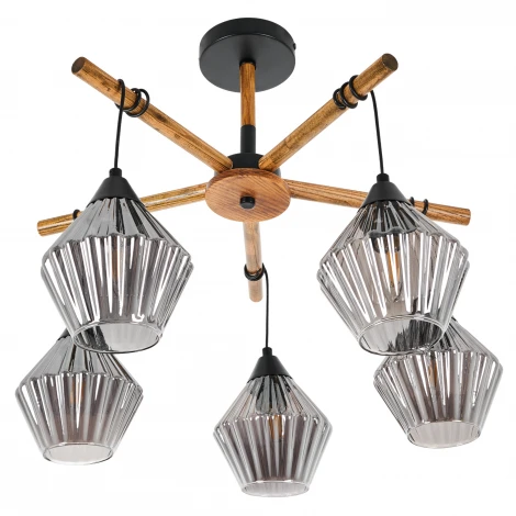 Потолочная люстра на штанге MyFar Bella MR1771-5C (220V)