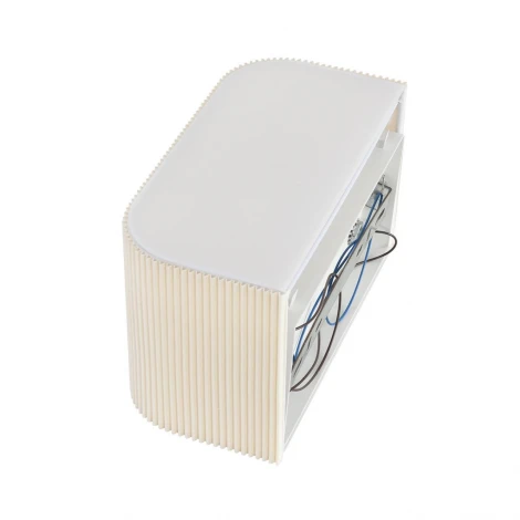 Настенный светильник Lumion Gofera 8327/2W белый/бежевый, металл/текстиль/пластик E14 2*40W 220V