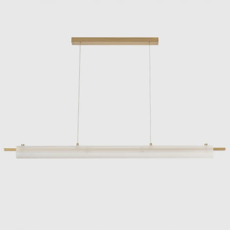 Подвесной светильник Crystal Lux TUNNEL SP40 LED BRASS (220V, на проводе)