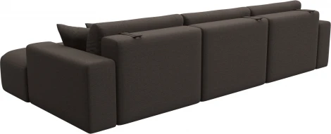 Диван угловой Лига-036 НПБ Классик Лонг правый угол Лига Диванов (Рогожка) арт.124678