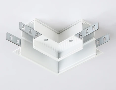 Коннектор угловой для встраиваемого магнитного шинопровода TRACK SYSTEM GL3352