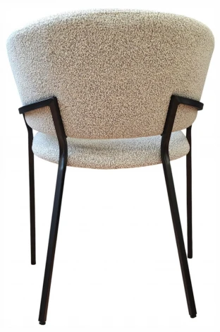 Набор из 2 стульев Bodo Hesby Металл, Черный HSBI_DC-24116_grey_2